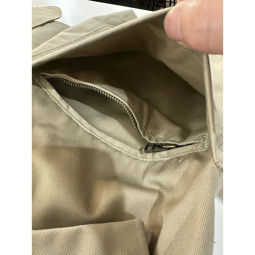 Duluth Trading Jacket XL Tall Khaki Twill Fire Hose Presentation Sport Coat Work